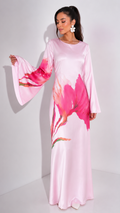 Satin Flower Kleid Sale