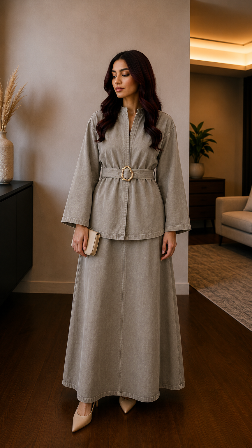 Zafira Denim Set