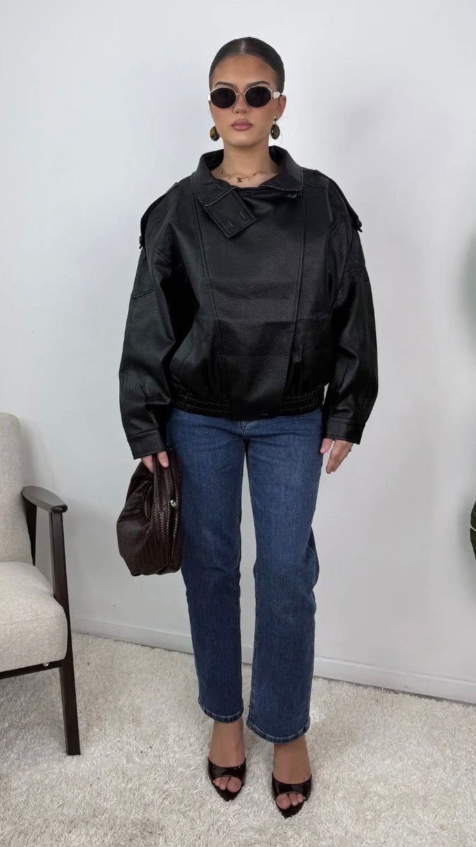 Alva Kunstlederjacke