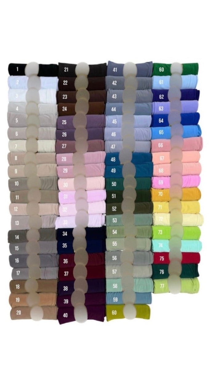 Premium Jersey Hijab Kopftuch SCHNELLER VERSAND