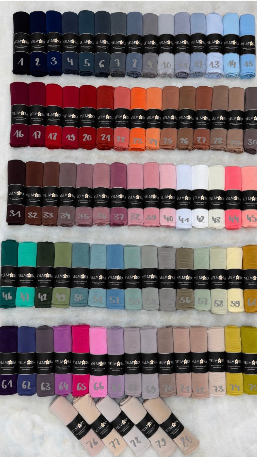 Premium Liquid Jersey Hijab/Kopftuch (Bitte Beschreibung lesen)