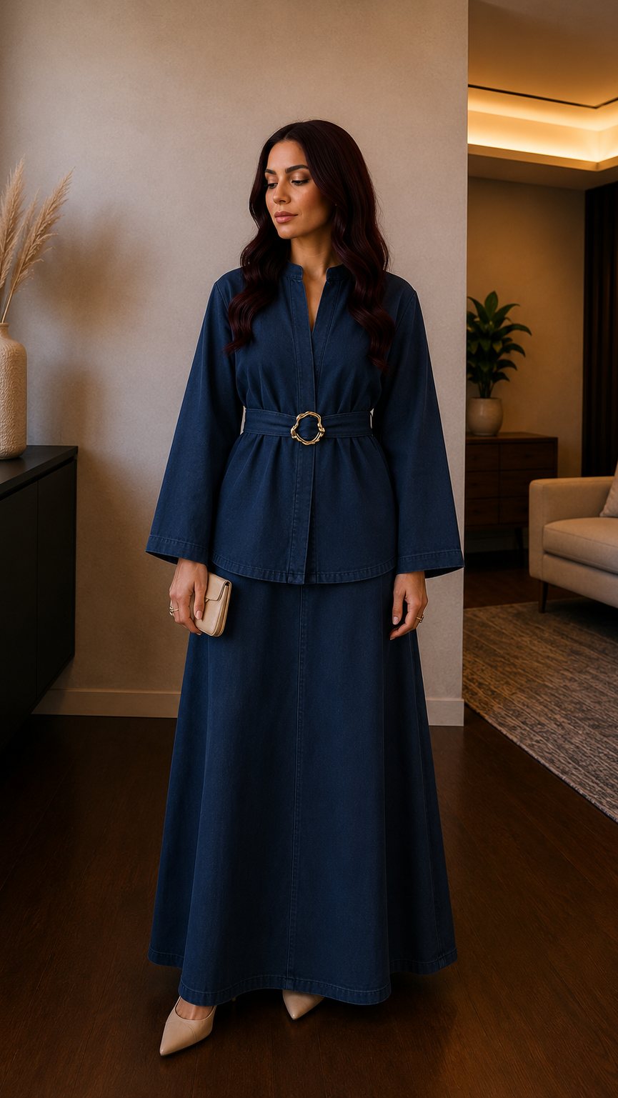Zafira Denim Set