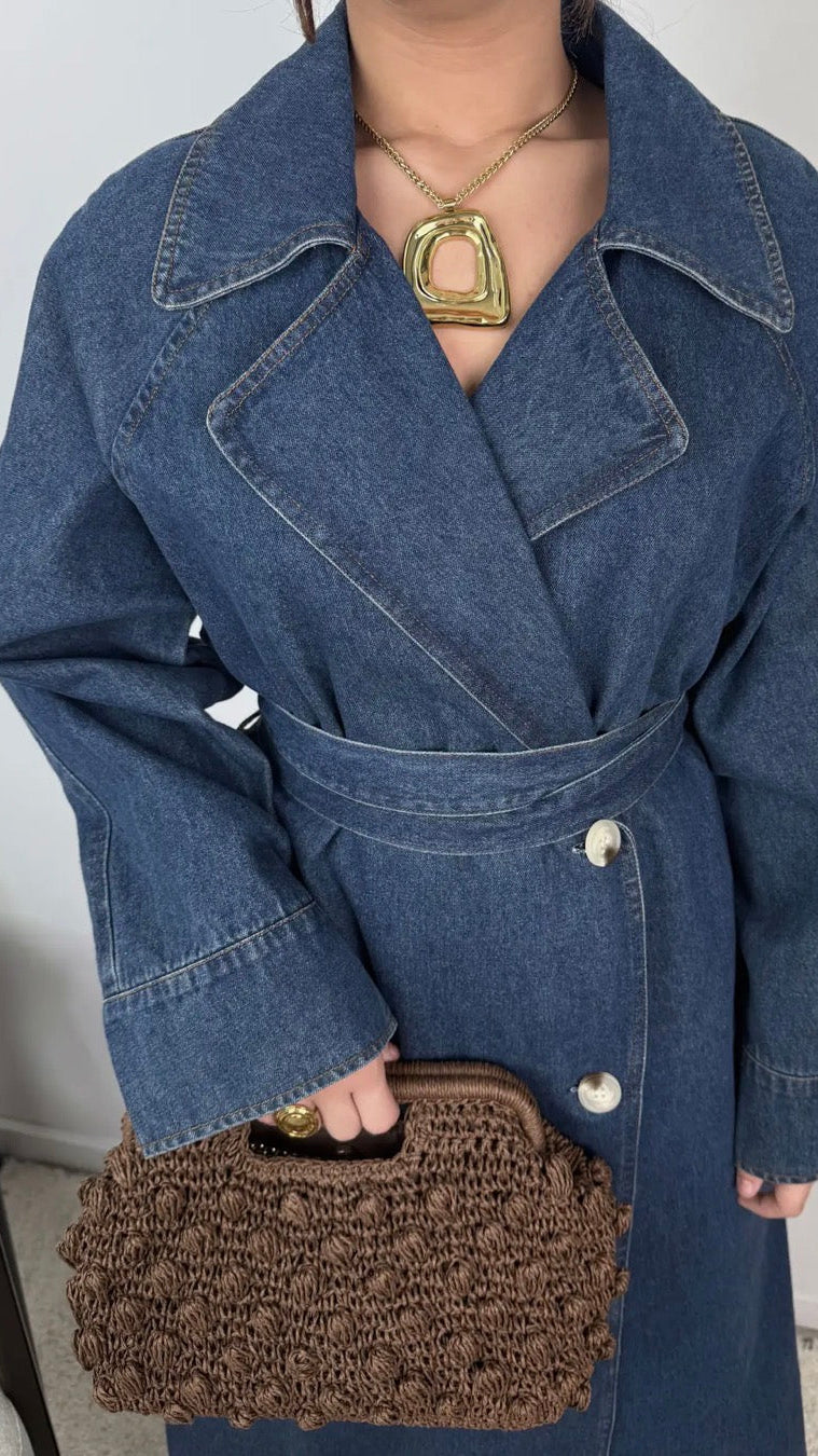 Zenia Jeans Mantel