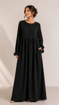 Elisé Musselin Still-Abaya