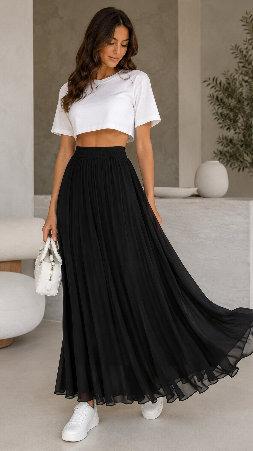 Eloria Chiffon Rock
