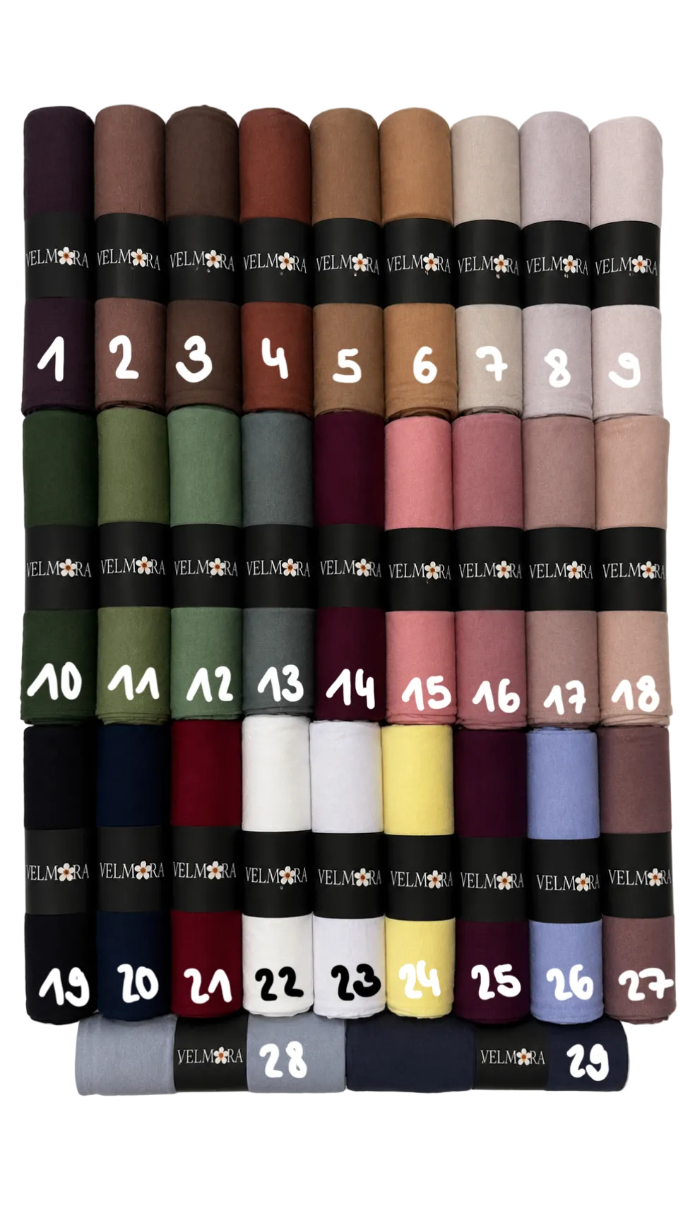 Premium Jersey Stretch Hijab/Kopftuch (elastischer als zuvor)