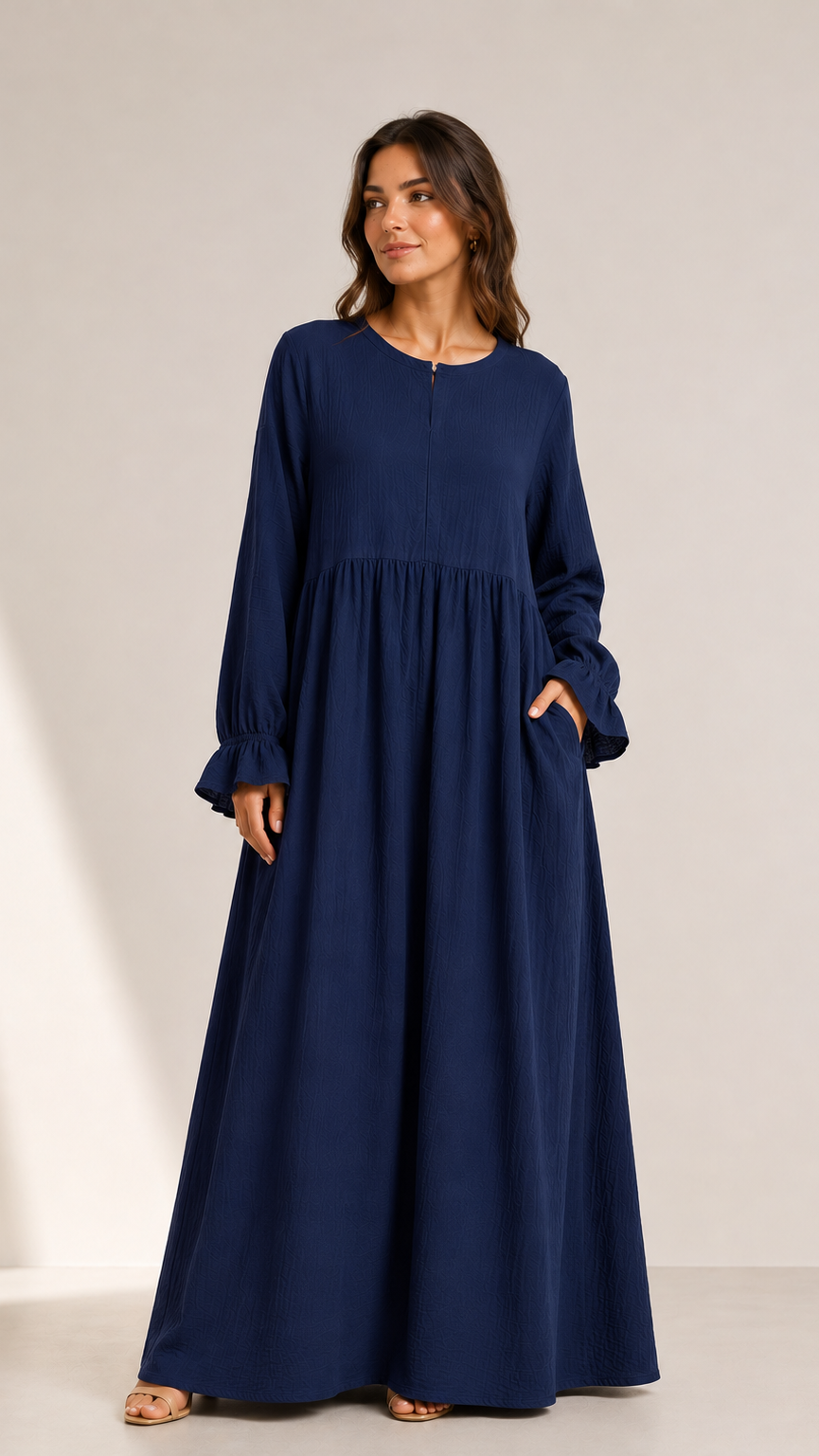 Elisé Musselin Still-Abaya