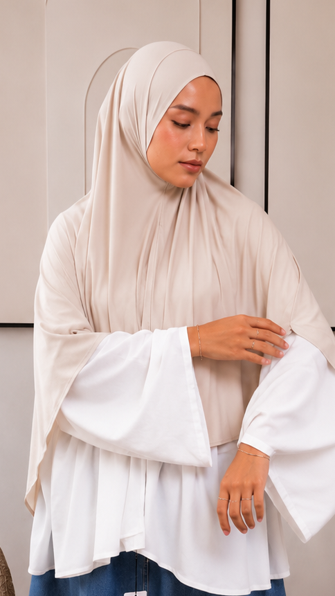 Velmora Ease 3-in-1 Hijab / Kopftuch