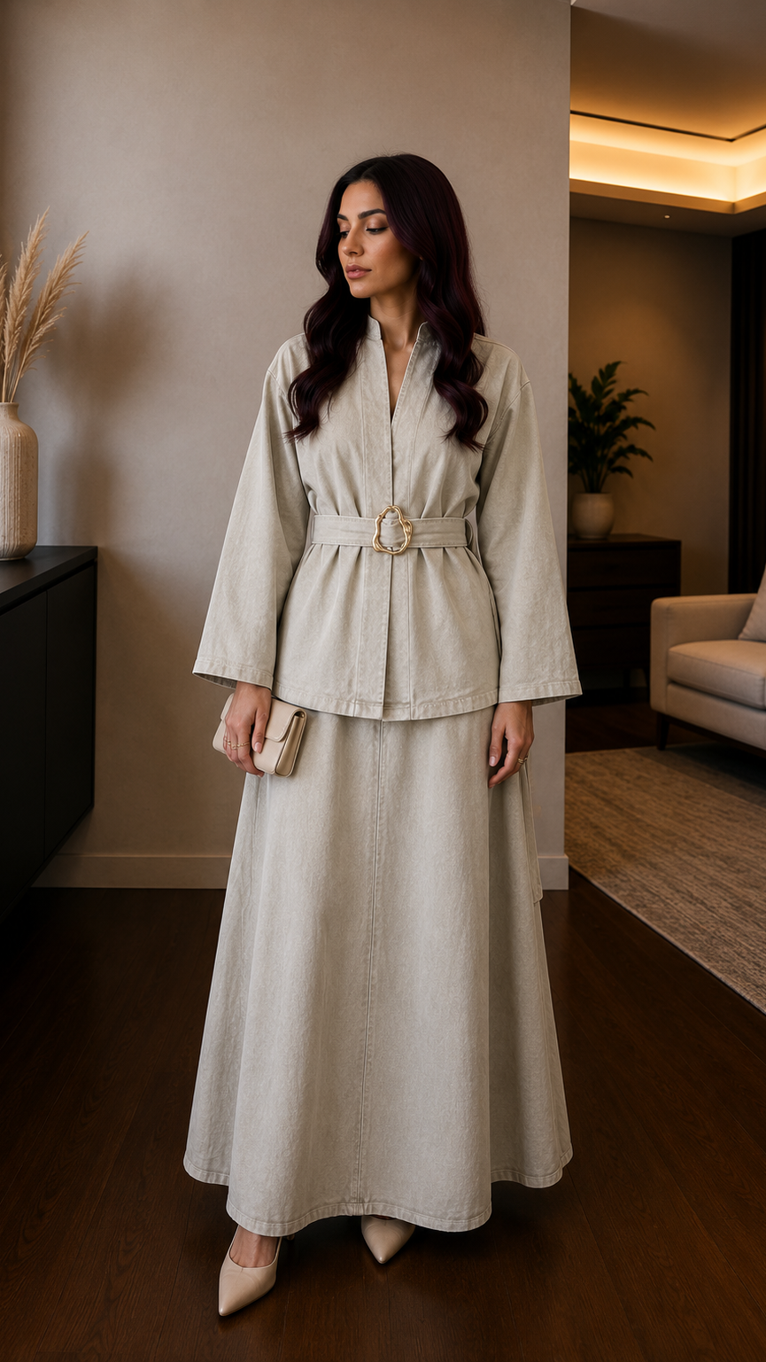 Zafira Denim Set