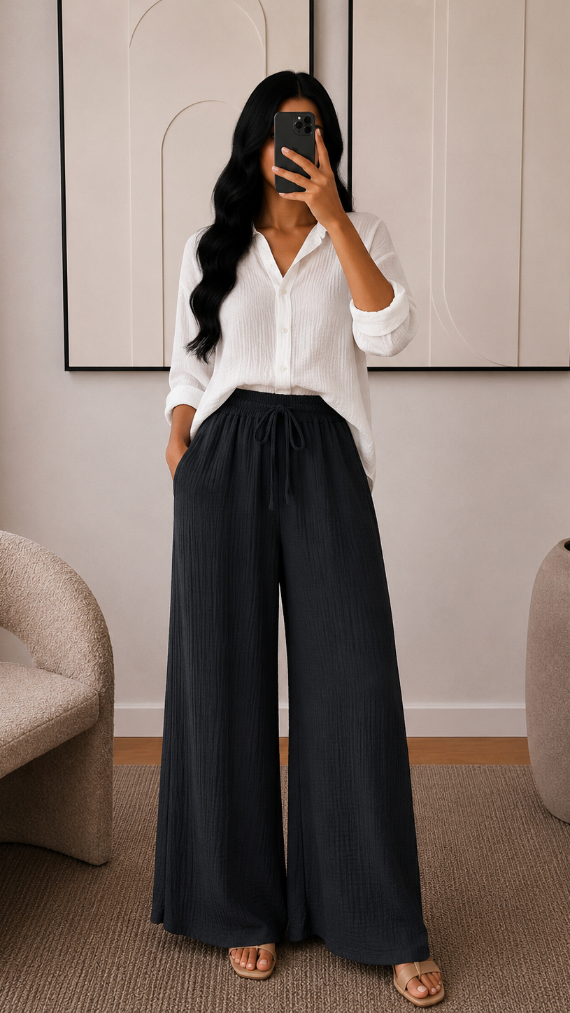Elyra Musselin Hose