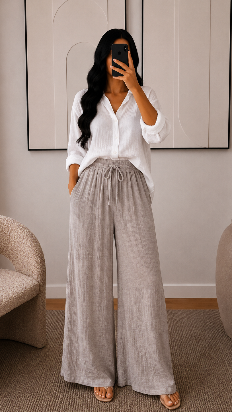 Elyra Musselin Hose