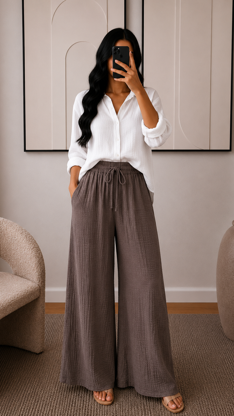 Elyra Musselin Hose