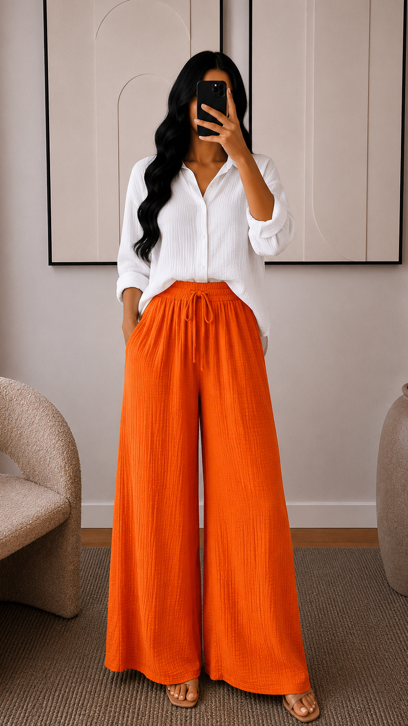 Elyra Musselin Hose