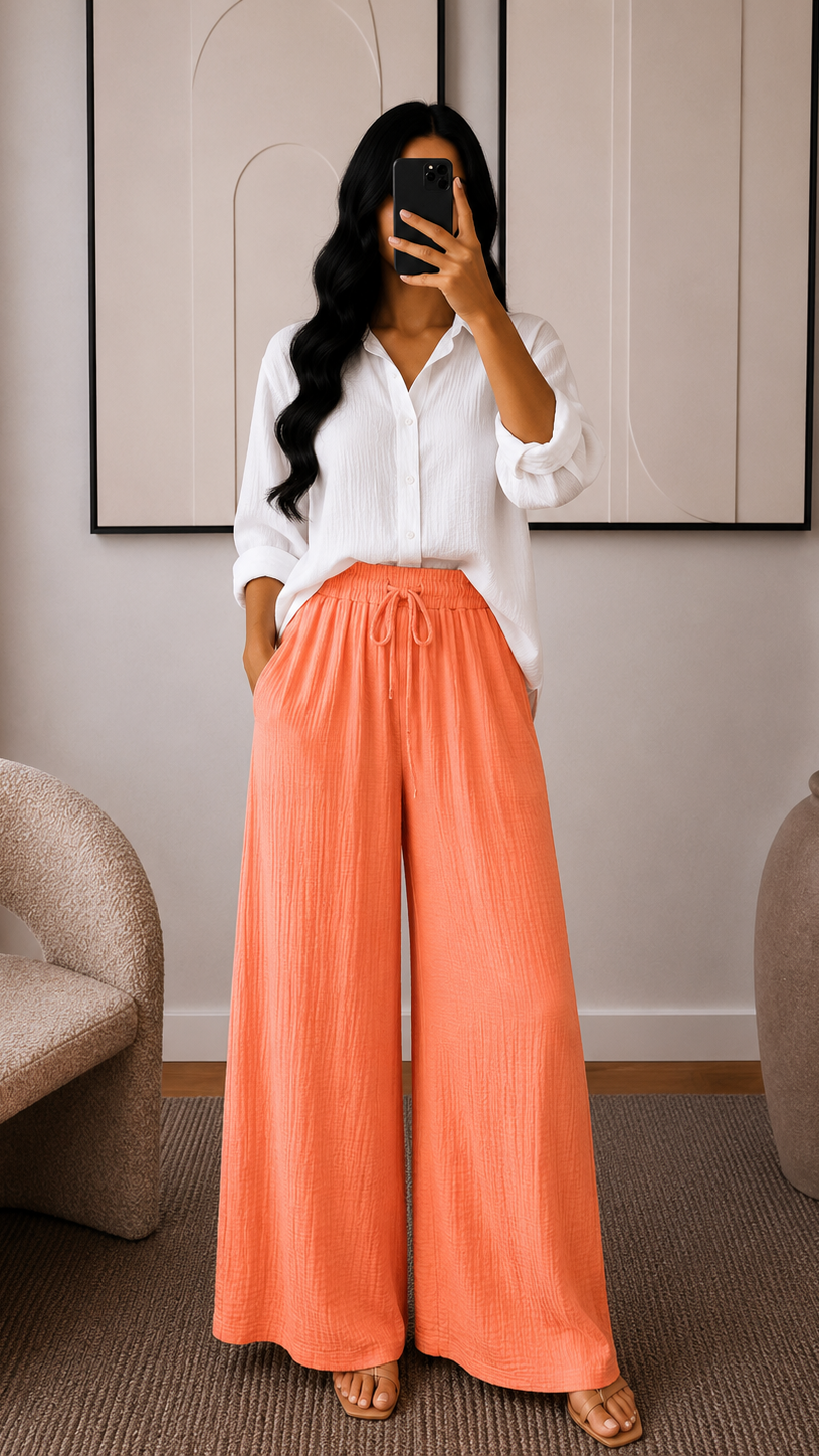 Elyra Musselin Hose