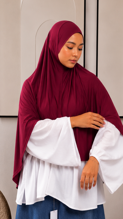 Velmora Ease 3-in-1 Hijab / Kopftuch